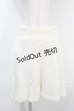 画像1: MILK / ニットスカート  アイボリー S-25-10-21-051-ML-SK-HR-ZS