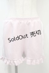 DearMyLove / ジャージフリルショートパンツ  ピンク S-25-10-21-056-EL-PA-AS-ZS
