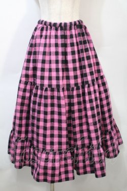 画像3: MILK / Dollyリバーシブルスカート  ピンクｘ赤 S-25-10-21-057-ML-SK-HR-ZS