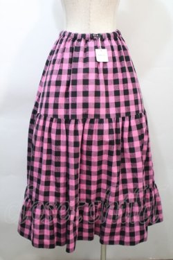画像4: MILK / Dollyリバーシブルスカート  ピンクｘ赤 S-25-10-21-057-ML-SK-HR-ZS