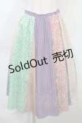 Franche Lippee / パッチワークスカート  マルチ S-25-10-21-058-LO-SK-AS-ZT267