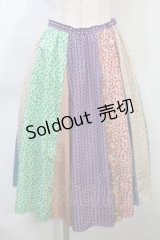 Franche Lippee / パッチワークスカート  マルチ S-25-10-21-058-LO-SK-AS-ZT267