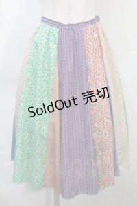 Franche Lippee / パッチワークスカート  マルチ S-25-10-21-058-LO-SK-AS-ZT267