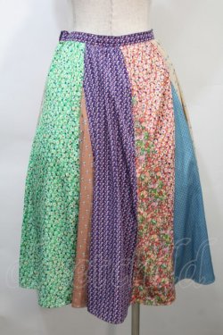 画像2: Franche Lippee / パッチワークスカート  マルチ S-25-10-21-058-LO-SK-AS-ZS