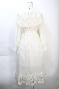 画像2: axes femme / ヴィンテージ風ドレス  アイボリー S-25-10-21-024-AX-OP-HR-ZS