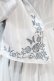 画像3: axes femme / 蝶刺繍ストライプワンピース  ミント S-25-10-21-026-AX-OP-HR-ZS (3)