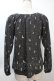 画像2: Franche Lippee / 総柄カットソー  黒 S-25-10-21-003-LO-TO-AS-ZS (2)