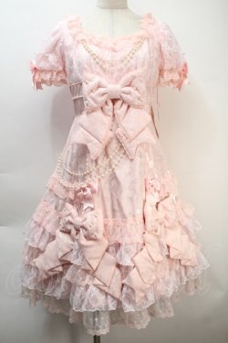 画像1: Angelic Pretty / Princessリボンデコレーションワンピース  ピンク S-25-10-21-028-AP-OP-AS-ZS