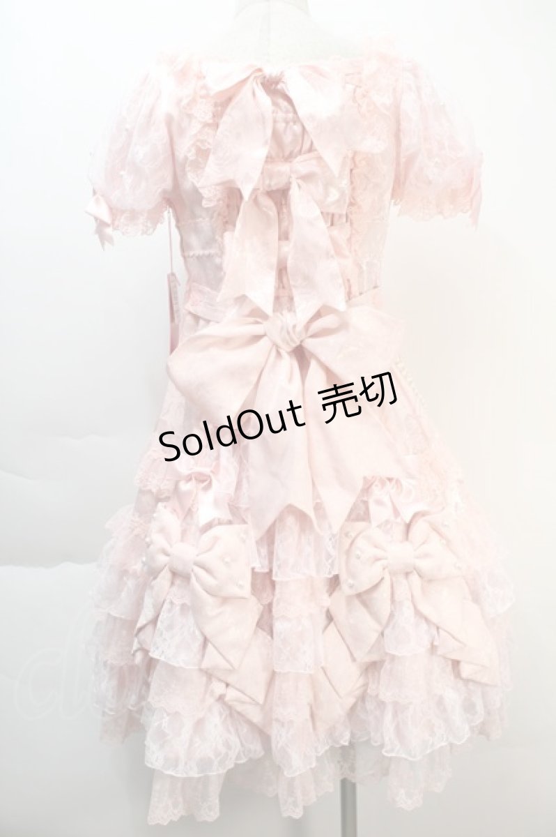 画像2: Angelic Pretty / Princessリボンデコレーションワンピース  ピンク S-25-10-21-028-AP-OP-AS-ZS (2)