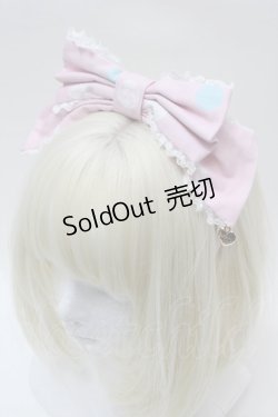 画像1: Angelic Pretty / マシュマロバニーカチューシャ  ピンク S-25-10-23-005-AP-AC-HR-ZS