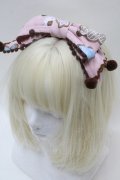 Angelic Pretty / なかよしジンジャークッキーカチューシャ  ピンク S-25-10-23-007-AP-AC-HR-ZS