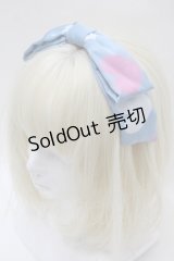 Angelic Pretty / Dolly Heartカチューシャ  サックス S-25-10-23-009-AP-AC-HR-ZS