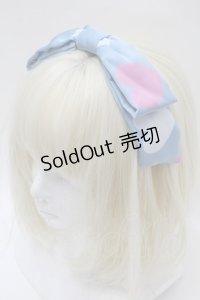 Angelic Pretty / Dolly Heartカチューシャ  サックス S-25-10-23-009-AP-AC-HR-ZS