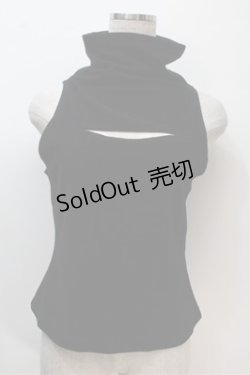 画像1: alice auaa / ノースリーブトップス  黒 S-25-10-23-1001-AA-TO-AS-ZS