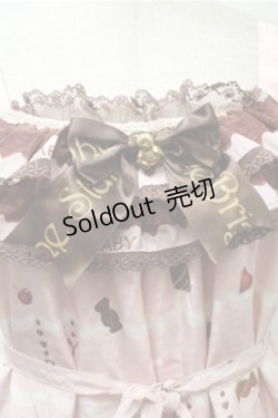 画像3: BABY,THE STARS SHINE BRIGHT / Fondant Chocolat Nounours Collectionベビードール  ピンク S-25-10-23-1032-BA-OP-AS-ZS