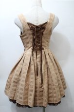 画像2: Angelic Pretty / Royal Chocolateラウンドジャンパースカート  ベージュ S-25-10-23-1036-AP-OP-AS-ZS (2)