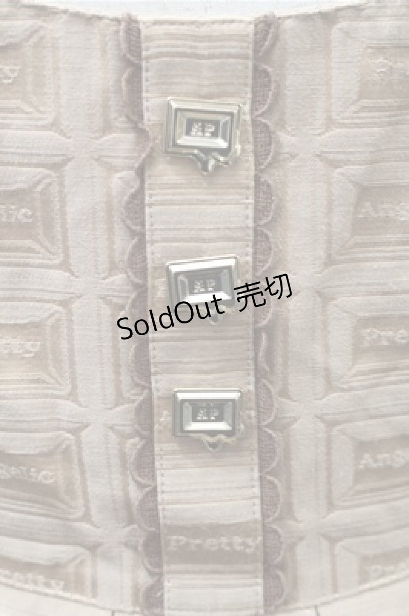 画像3: Angelic Pretty / Royal Chocolateラウンドジャンパースカート  ベージュ S-25-10-23-1036-AP-OP-AS-ZS (3)