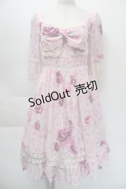 画像1: JESUS DIAMANTE / マリーワンピース 38 ピンク S-25-10-23-1008-JE-TO-HR-ZS