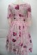画像2: JESUS DIAMANTE / マリーワンピース 38 ピンク S-25-10-23-1008-JE-TO-HR-ZS (2)