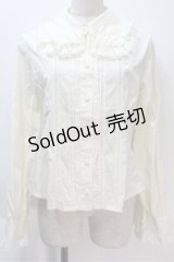 BABY,THE STARS SHINE BRIGHT / 2重衿袖ピンタックブラウス  アイボリー S-25-10-23-1002-BA-BL-HR-ZS