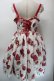 画像2: Angelic Pretty / Royal Crown Berryジャンパースカート  白ｘ赤 S-25-10-23-1016-AP-OP-HR-ZS (2)