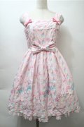 Angelic Pretty / Sugary Carnivalジャンパースカート  ピンク S-25-10-23-1020-AP-OP-HR-ZS