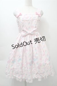 Angelic Pretty / Sugary Carnivalジャンパースカート  ピンク S-25-10-23-1020-AP-OP-HR-ZS