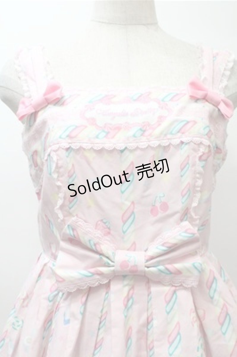 画像3: Angelic Pretty / Sugary Carnivalジャンパースカート  ピンク S-25-10-23-1020-AP-OP-HR-ZS (3)