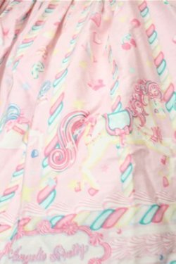 画像5: Angelic Pretty / Sugary Carnivalジャンパースカート  ピンク S-25-10-23-1020-AP-OP-HR-ZS