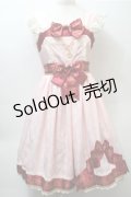 BABY,THE STARS SHINE BRIGHT / Favorite Ribbonジャンパースカート  ピンク S-25-10-23-1024-BA-OP-AS-ZS