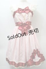 BABY,THE STARS SHINE BRIGHT / Favorite Ribbonジャンパースカート  ピンク S-25-10-23-1024-BA-OP-AS-ZS