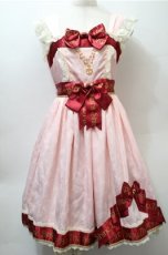 画像1: BABY,THE STARS SHINE BRIGHT / Favorite Ribbonジャンパースカート  ピンク S-25-10-23-1024-BA-OP-AS-ZS (1)