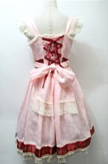 画像2: BABY,THE STARS SHINE BRIGHT / Favorite Ribbonジャンパースカート  ピンク S-25-10-23-1024-BA-OP-AS-ZS (2)