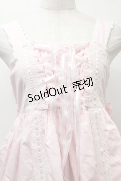 画像3: metamorphose / ハイウエストバッスルジャンパースカート  ピンク S-25-10-23-1026-ME-OP-AS-ZS