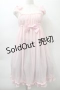 BABY,THE STARS SHINE BRIGHT / ローズスウェートネグリジェワンピース  ピンク S-25-10-23-1027-BA-OP-HR-ZS