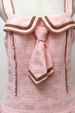 画像3: Angelic Pretty / Royal Chocolateローウエストジャンパースカート  ピンク S-25-10-23-1030-AP-OP-HR-ZS