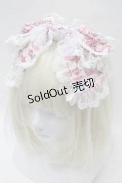 画像1: BABY,THE STARS SHINE BRIGHT / Pearl Bouquet柄カチューシャ  ピンク S-25-10-23-010-BA-AC-HR-ZS