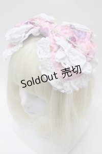 BABY,THE STARS SHINE BRIGHT / くみゃちゃんのFun Fun School Coronation柄カチューシャ  ピンク S-25-10-23-011-BA-OP-HR-ZS