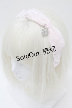 画像1: Angelic Pretty / Bell Heartカチューシャ  ピンク S-25-10-23-012-AP-AC-HR-ZS