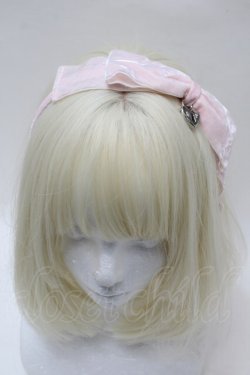 画像2: Angelic Pretty / Bell Heartカチューシャ  ピンク S-25-10-23-012-AP-AC-HR-ZS