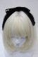 画像2: Angelic Pretty / Petit Ribbonカチューシャ  黒 S-25-10-23-013-AP-AC-HR-ZS (2)
