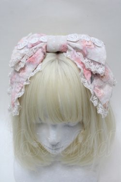 画像2: Angelic Pretty / Rose Museumカチューシャ  ピンク S-25-10-23-014-AP-AC-HR-ZS
