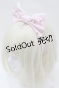 Angelic Pretty / パールリボンカチューシャ  ピンク S-25-10-23-019-AP-OP-AS-ZS