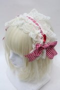 BABY,THE STARS SHINE BRIGHT / MY ANNIVERSARYくまちゃんヘッドドレスカチューシャ  エンジｘオフ S-25-10-23-021-BA-AC-HR-ZS