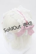 BABY,THE STARS SHINE BRIGHT / MY ANNIVERSARYくまちゃんヘッドドレスカチューシャ  エンジｘオフ S-25-10-23-021-BA-AC-HR-ZS
