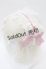 BABY,THE STARS SHINE BRIGHT / MY ANNIVERSARYくまちゃんヘッドドレスカチューシャ  エンジｘオフ S-25-10-23-021-BA-AC-HR-ZS