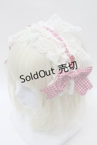 BABY,THE STARS SHINE BRIGHT / MY ANNIVERSARYくまちゃんヘッドドレスカチューシャ  エンジｘオフ S-25-10-23-021-BA-AC-HR-ZS