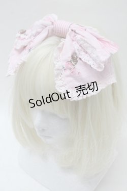 画像1: BABY,THE STARS SHINE BRIGHT / なかよしくみゃちゃんはちみつ大好きカチューシャ  ストロベリーｘチョコ S-25-10-23-023-BA-AC-HR-ZS