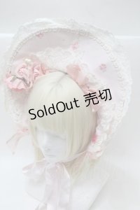 BABY,THE STARS SHINE BRIGHT / 眠れる森の美女〜Pop up Labyrinth〜柄ボンネット  ピンク S-25-10-23-032-BA-AC-AS-ZS