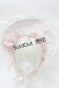 画像2: BABY,THE STARS SHINE BRIGHT / 眠れる森の美女〜Pop up Labyrinth〜柄ボンネット  ピンク S-25-10-23-032-BA-AC-AS-ZS